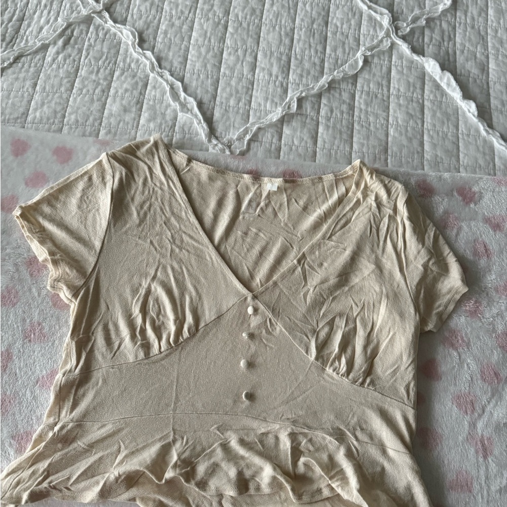 Women's Cream Top